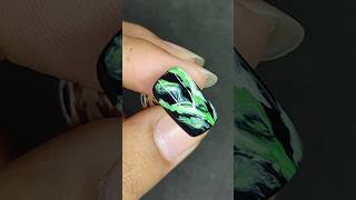 smoky nail art design #shorts #nailart