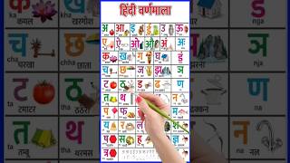 #shorts , छोटे बच्चों की वर्णमाला, अ से अनार हिंदी alphabet, varnamala song