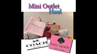 November 2021 Outlet Haul | Kate Spade & Coach