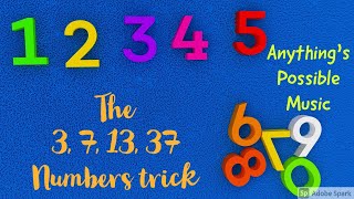 Magic With Numbers - The 3,7,13,37 numbers trick - #shorts