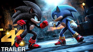 SONIC THE HEDGEHOG 3 "Shadow Captures Sonic" Trailer (4K ULTRA HD) 2024