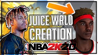 JUICE WRLD IN NBA 2K20 | HOW TO CREATE JUICE WRLD - NBA 2K20