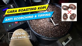 Roasting Kopi agar terhindar dari Scorching dan Tipping