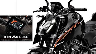 Finally New All Black KTM Duke 250 With New Headlamp & TFT Display Launched