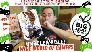 Unbelievable! Grail! Big Apple Collectables Funko Mystery Box Opening Hunt for Planet Arlia Vegeta!