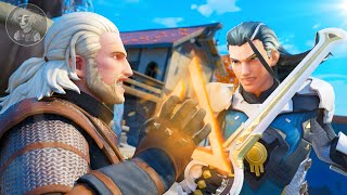 THE AGELESS VS. GERALT OF RIVIA! (Fortnite Short Movie)