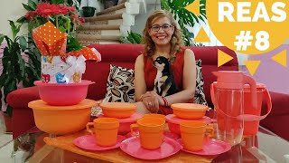 REAS TupperTips #8 2022 ||TUPPERWARE|| Regalos Especiales para Anfitrionas + Saluditos a mi subs :)