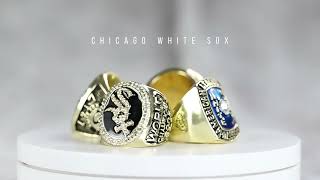 MLB 1906 1917 1959 2005 Chicago White Sox Champion Ring  4 Set