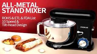 COOKLEE Stand Mixer, All-Metal Series 6.5 , Kitchen Electric Mixer | Review Stand Mixer | Kolim Tech