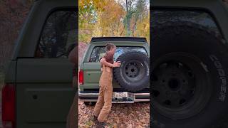 Autumn Truck Camping in my 4x4 Bronco