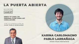 Entrevista a Karina Carlomagno, Pablo Larrañaga - Artista Visual Internacional