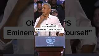 Obama RAPS Eminem's "Lose Yourself"