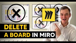 How to delete a board in MIRO?