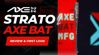 Axe Strato 2 Baseball Bat Review & First Look