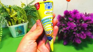 Wall's BANANA & CARAMEL Flavor Paddle Pop Ice Cream Review & Taste Testing | New Look!