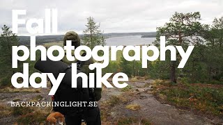 A fall photography hike to Tavelsjö