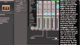 Logic Pro Arpeggiator And Chord Memorizer Objects Inside Logic X Environment