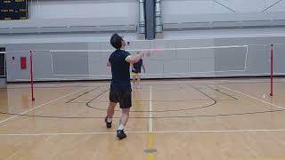 Badminton game #1 Sho vs Joseph 11-06-2024