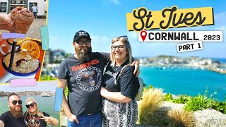 St Ives, Cornwall. Stunning Beaches & Great Food! | Cornwall Road Trip Travel Vlog (Pt 1) 🍹