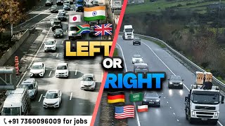 Left hand drive Vs Right hand drive | Jobs in Europe | Skillbee