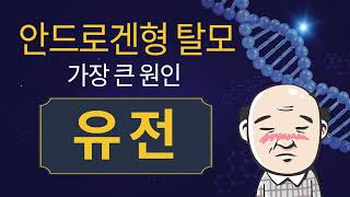 대머리(안드로겐형탈모)를 유발하는 가장 큰 원인, 유전~!