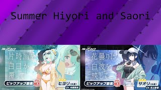 Blue Archive Summer Hiyori and Saori