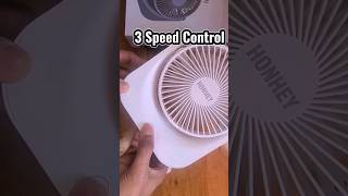 Rechargeable Desk Fan - Cooling Table Fan  #deskfan #officedesign #tablefan #minifan