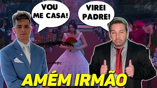 PIUZINHO EM !! CJ VIRA PADRE E CASA CORINGA E KIM