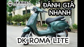 Đánh giá nhanh Xe Máy Điện DK ROMA LITE | KH BIKE - Siêu thị xe điện Khánh Huyền