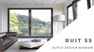 Ruit 55i - architectural aluminium systems - DUTCH DESIGN WINDOWS