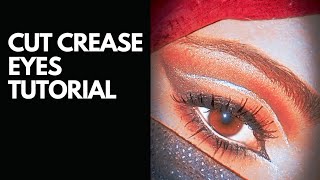 Effortless Easy Cut Crease Eyes|full tutorial for beginners #makeuptutorial #cutcrease #eyemakeup