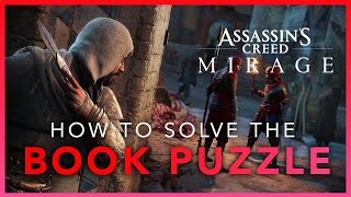 Book Puzzle, The Serpent's Nest, Find Qabiha's Hidden Chamber - Assassin's Creed Mirage, Solution