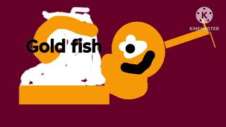 Goldi fish logo remake with, but catchiere