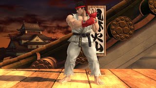 Vanilla Smash 4 Ryu: Same character who was massively affected by one universal difference