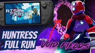 Visiting the VOID FIELDS with Huntress: Risk of Rain 2 Full Gameplay on Steam Deck (No Commentary)