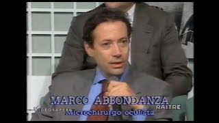 Eliminare la miopia - Dr. Abbondanza su Rai Tre (1993)