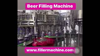 Bottle Beer Rinsing Filling Capping