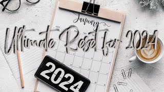 DESIGN YOUR 2024 | Plan for the best year, set goals, vision board and reset for the year