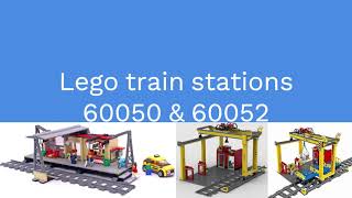 Lego Stations ‐ 60050 & 60052