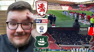 ARGYLE FANS GO MENTAL AS THEY BATTER BORO!!! MIDDLESBROUGH V PLYMOUTH ARGYLE