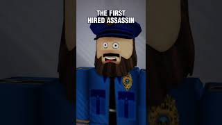 The First Hired Assassin. #roblox #shorts 👀