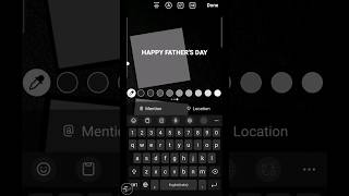 Happy Father's Day Insta Story Ideas #father #fathersday #shorts