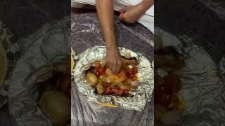 Short || Delicious Roast Chicken with Vegetables || yummy chicki ||  like&subscribe