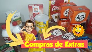 COMPRAS DE EXTRAS + DICAS DE CONSUMO #estocar #alimentos