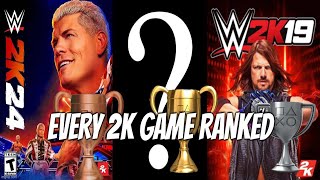 Every WWE 2K Game Ranked