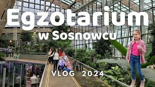 NOWE EGZOTARIUM | PALMIARNIA | SOSNOWIEC | 2024 | VLOG | TERRARIUM | AQUATERRARIUM | HALA | WYSTAWA