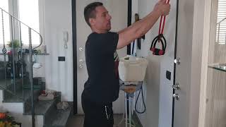 Allenamento da casa, pull down dorsali