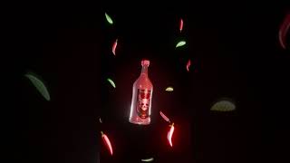 RedSkull 🌶️☠️. #3d #blender3d #animation #motion #broll #mograph #drink #illustration