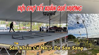 Không Khí Vui Tươi Chuẩn bị cho Hội Chợ Tết Xuân Giáp Thìn 2024 | Giáo Xứ Thánh Giuse Tampa