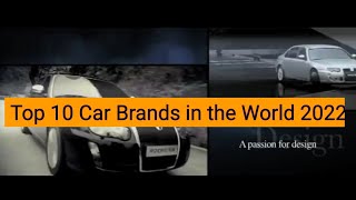 Top 10 Car Brands in the World 2022